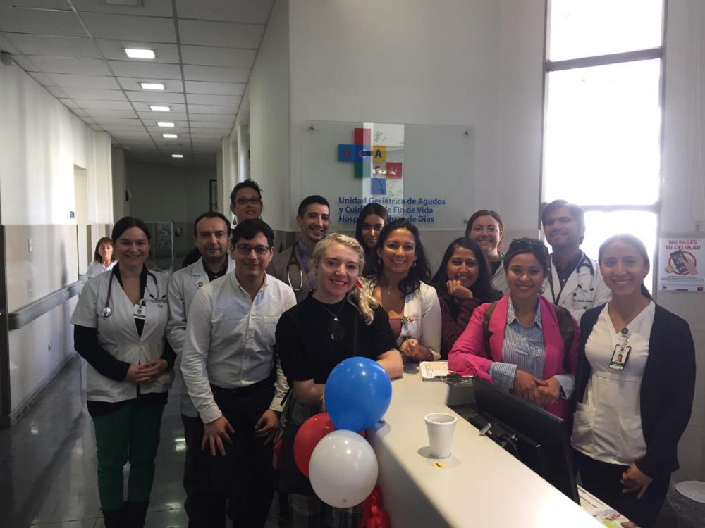 ICA Chile Hospital Visit
